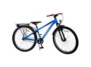 4067872155050 - TPFSports Cross Kinderfahrrad - Jungen - Rücktritt + Handbremse - 26 Zoll - Silber