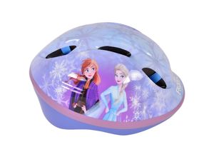 4067872156576 - TPFSports Disney Frozen Fahrradhelm - Mädchen - 52-56 cm Kopfumfang - Blau