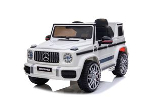 4067872156729 - Elektro-Kinderauto Mercedes G63 weiß