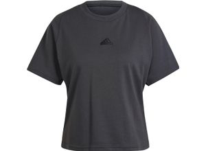 4067886019225 - adidas Sportswear Funktionsshirt Logo-Print für Damen schwarz S