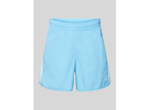 4067886093980 - Regular Fit Shorts mit Label-Stitching