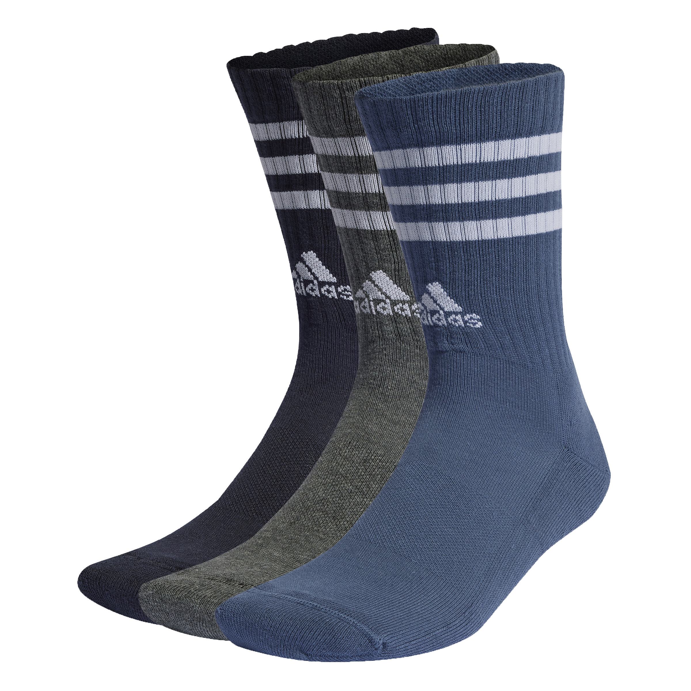 4067886388567 - Socken für Kinder adidas Cushioned Crew 3-Stripes (x3)