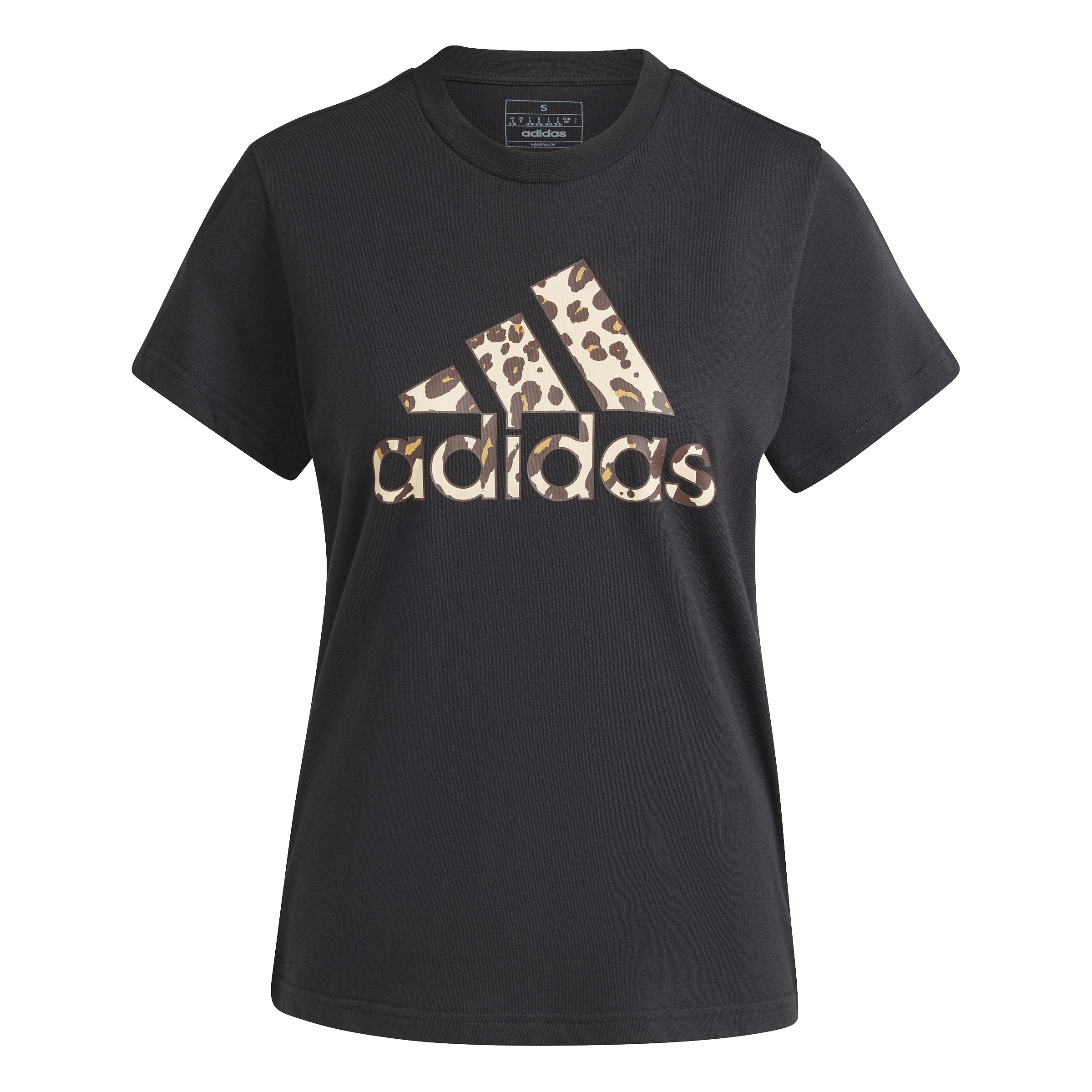 4067886638730 - T-Shirt Frau adidas Animal Print Graphic