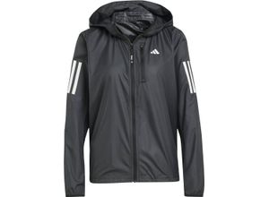 4067887018531 - adidas Trainingsjacke Own The Run wetterfest Kapuze für Damen schwarz S