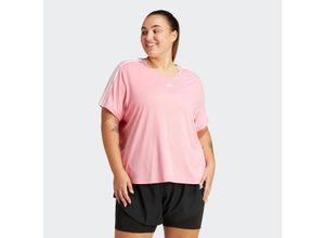 4067887253277 - Große Größen T-Shirt pink-weiß Gr52 54