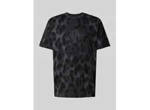 4067887602532 - T-Shirt mit Label-Print