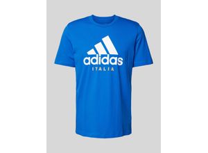 4067887668866 - T-Shirt mit Label-Print Modell FIGC