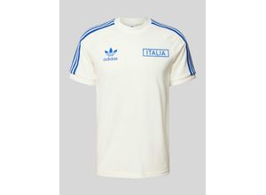 4067887730532 - T-Shirt mit Kontraststreifen Modell FIGC