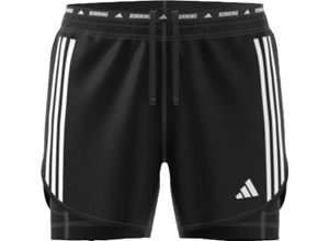 4067887910392 - adidas 2in1-Trainingsshorts Own The Run feuchtigkeitsregulierend atmungsaktiv für Herren schwarz XXL