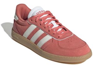 4067888075168 - adidas Sneaker Breaknet Sleek Suede Schnürung atmungsaktiv für Damen rot 42