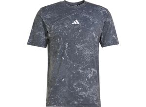 4067891094811 - adidas Performance Funktionsshirt feuchtigkeitsregulierend marmoriert für Herren grau L