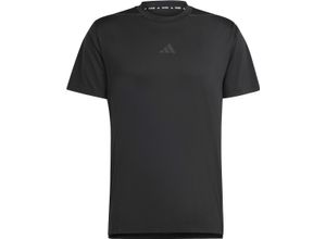 4067891095788 - adidas Funktionsshirt strapazierfähig Logo-Brustprint für Herren schwarz XXL