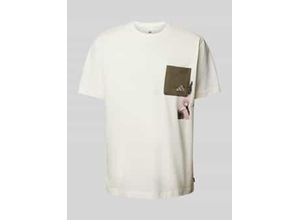 4067891101137 - T-Shirt mit Label-Print Modell LENS