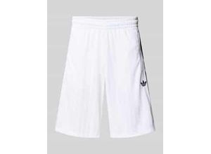 4067891365669 - Shorts mit Label-Stitching und Eingrifftaschen 4067891365669 - Shorts mit Label-Stitching und Eingrifftaschen