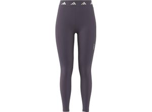 4067891902963 - adidas Sporttights Techfit Logo-Bund atmungsaktiv für Damen lila S