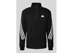 4067892515100 - adidas Sweatshirt Marken-Design Kängurutasche für Herren schwarz L