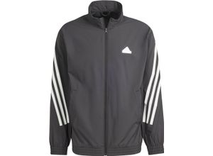 4067892651969 - adidas Future Icons Trainingsjacke Stehkragen atmungsaktiv für Herren schwarz L