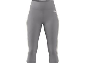 4067893199101 - adidas Train Essentials Sporttights 3 4-Länge Hochbund für Damen grau M