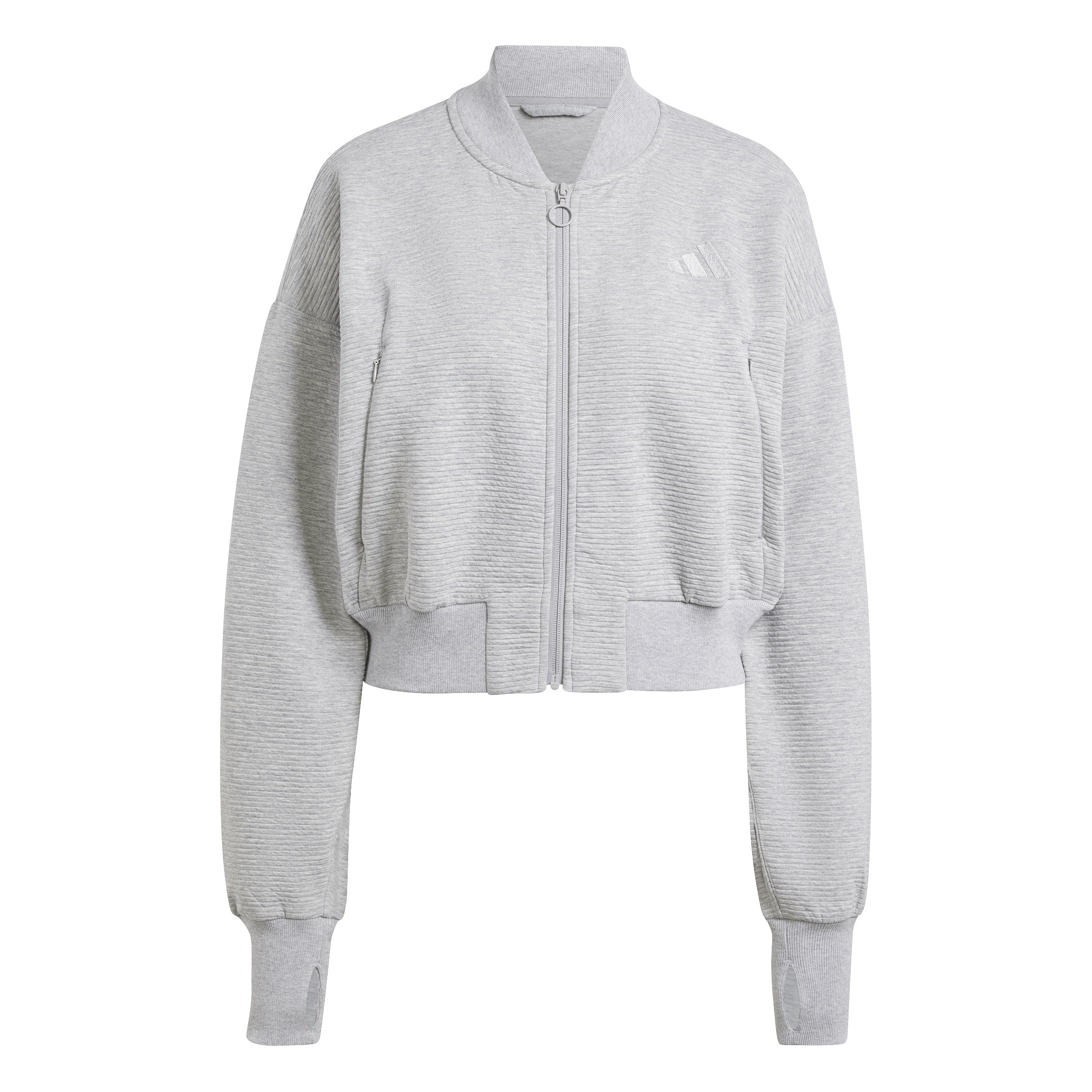 4067894324823 - Gerippte Trainingsjacke Frau adidas All Szn