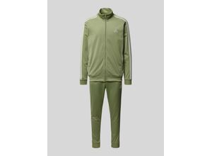 4067894703604 - adidas Trainingsanzug 2-teilig lang für Herren grün M