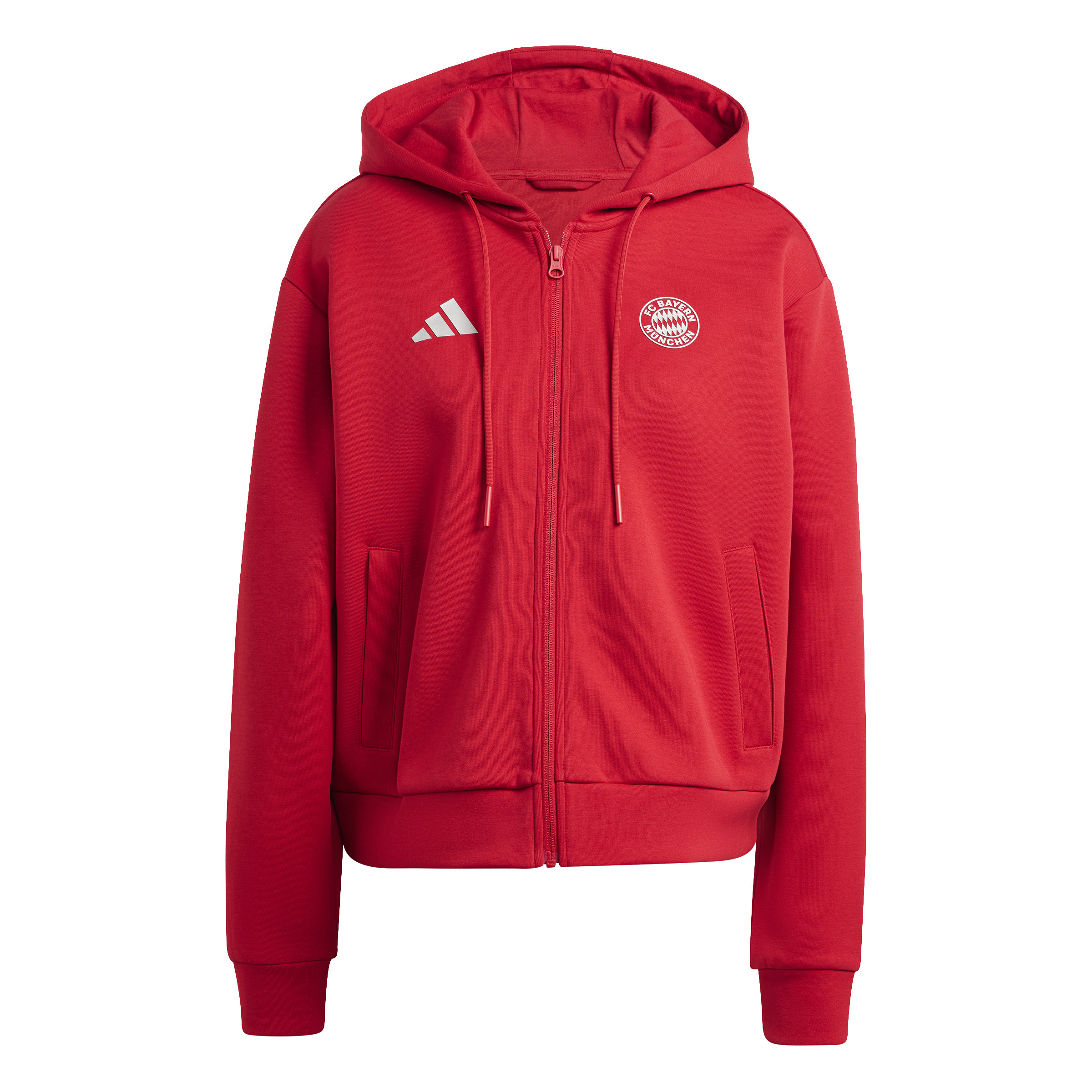 4067896542386 - Damen-Trainingsjacke mit Kapuze Bayern Munich 2024 25