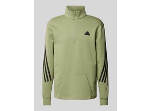 4067896771212 - Sweatshirt mit halbem Reißverschluss adidas Future Icons 3-Stripes