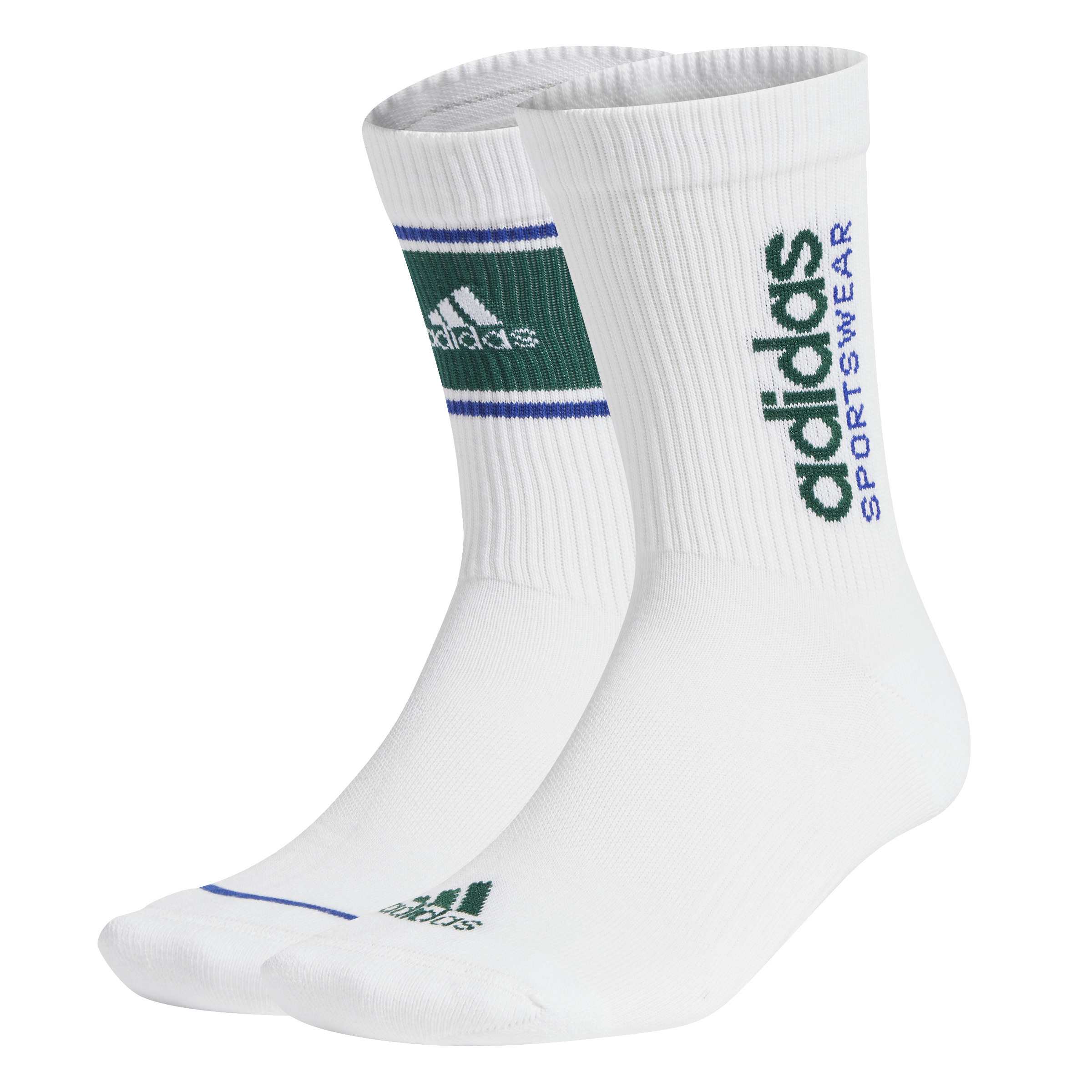 4067896844633 - Socken adidas Cushioned Logo Graphic Crew (x2)