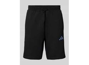 4067902837062 - Regular Fit Sweatshorts mit Label-Stitching