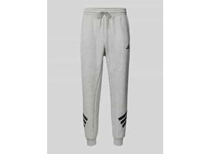 4067902880815 - Regular Fit Sweatpants mit Label-Stitching