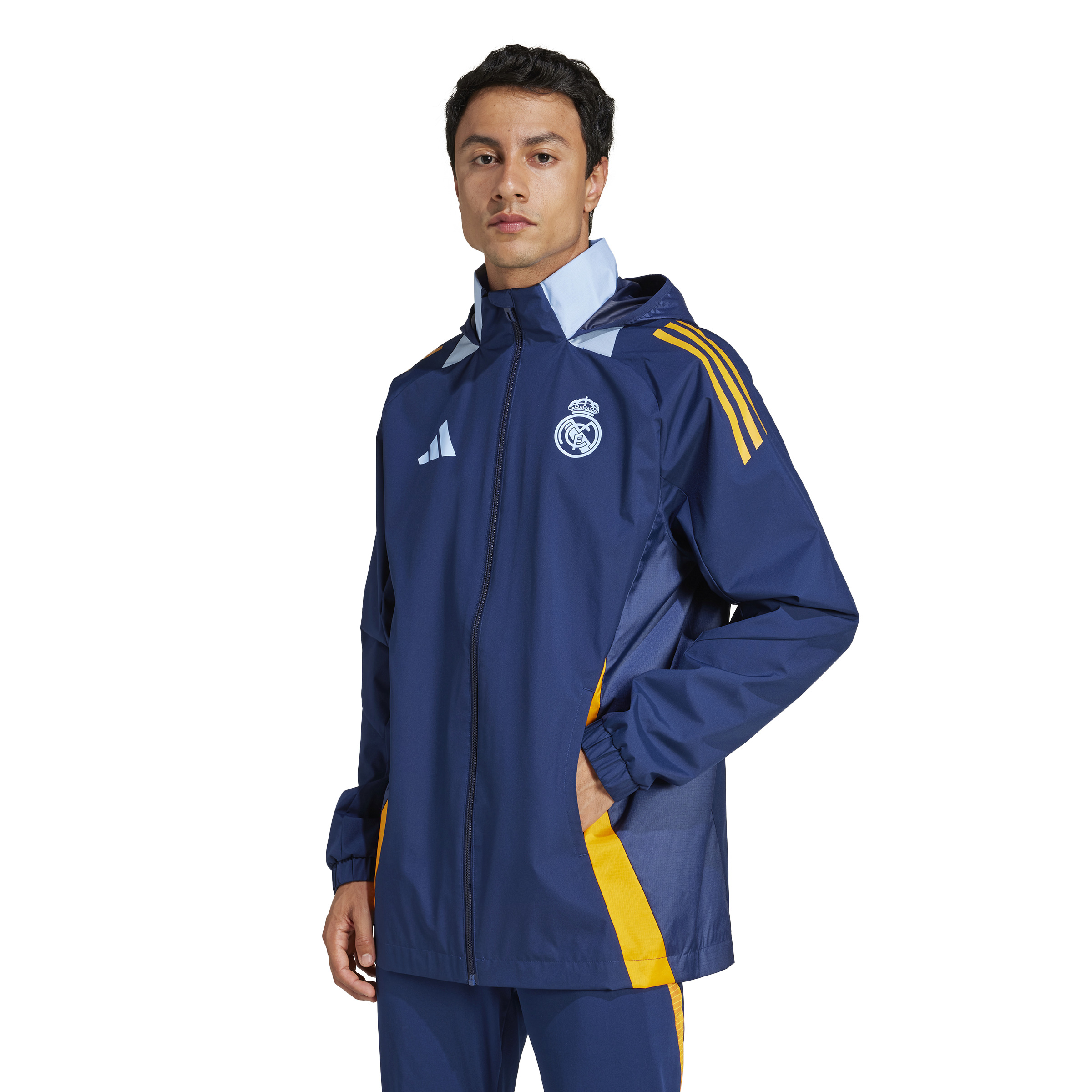 4067904909170 - Veste imperméable Real Madrid Tiro 2024 25 Competition