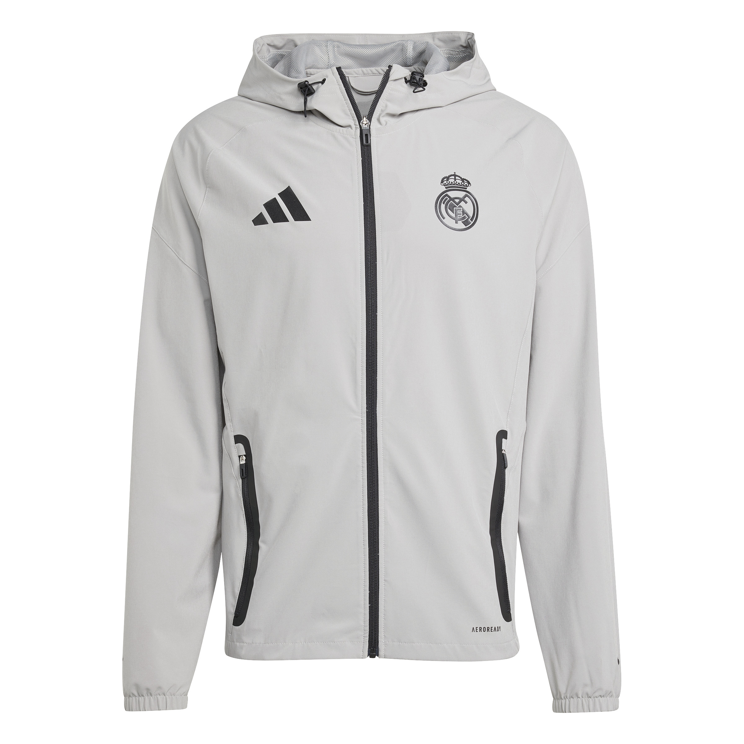 4067906298029 - Veste imperméable à capuche Compétition Real Madrid Tiro 2024 25
