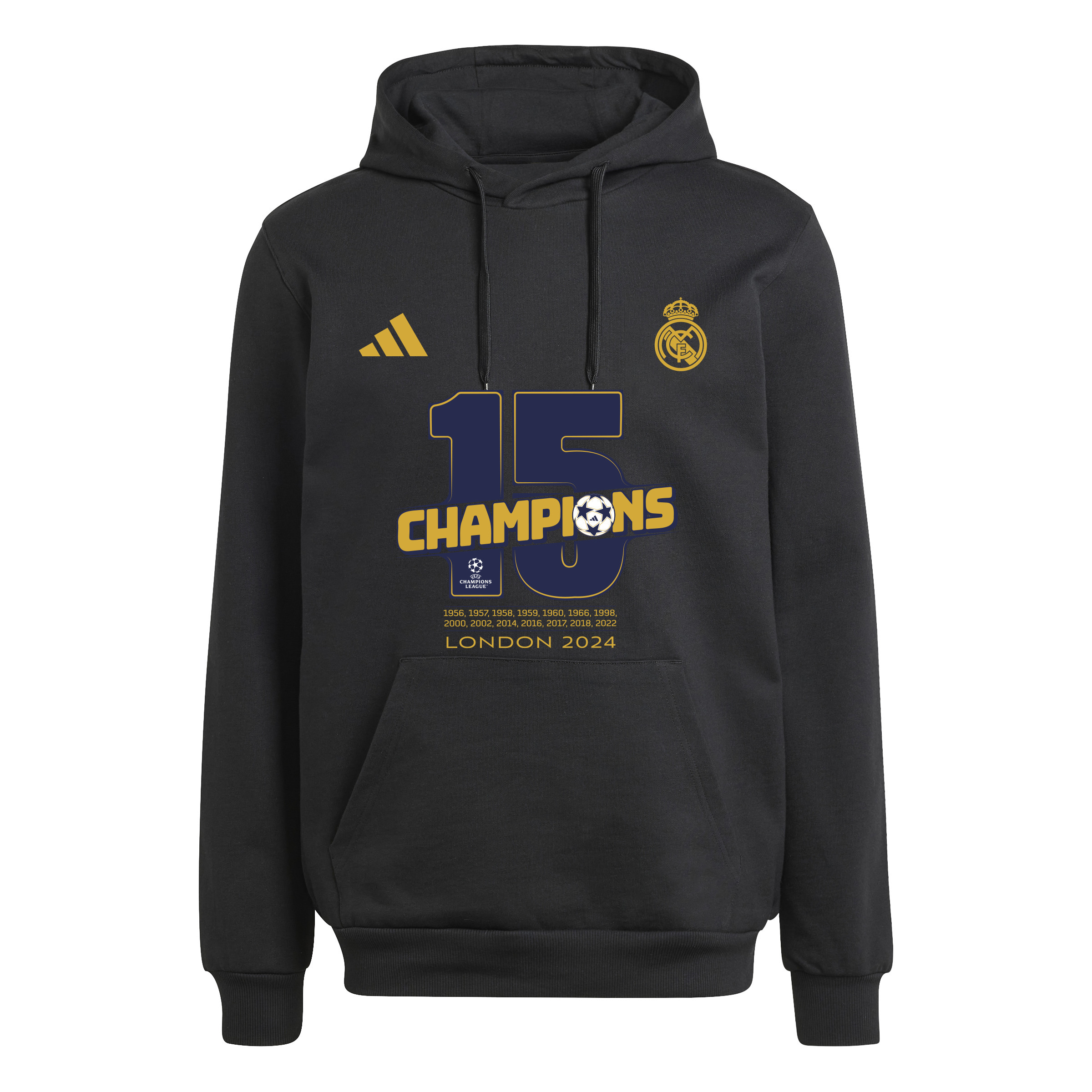 4067907396342 - Hoodie Real Madrid UCL Winner 2024 25