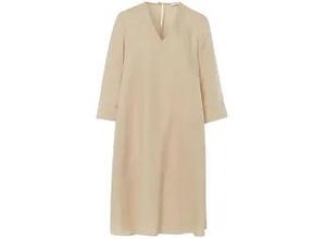 4067933140124 - Kleid V-Ausschnitt Riani beige 42