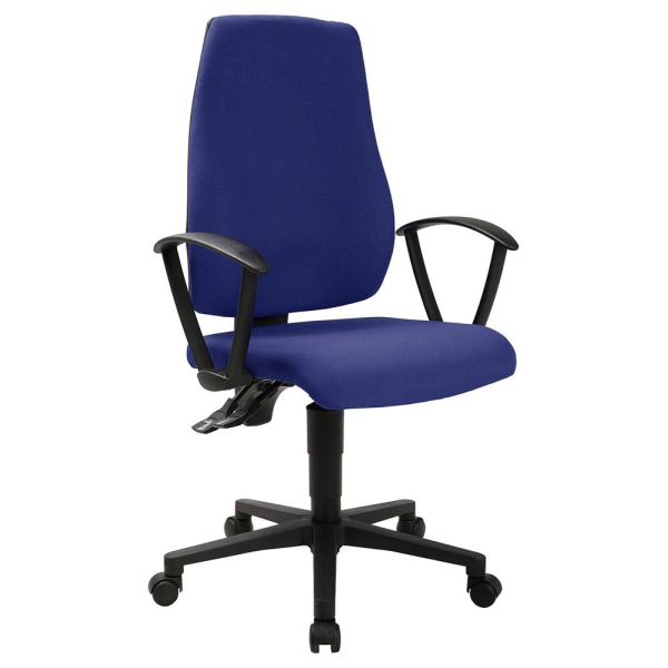 4067976999970 - Bürostuhl MAXX 500 M500RG26 Stoff blau Gestell schwarz 4067976999970 Topstar