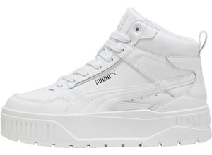 4067979591324 - PUMA® Sneaker Karmen II Idol Mid Plateau Leder für Damen weiß 39