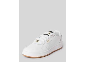 4067979658621 - Sneaker aus Leder mit Label-Detail