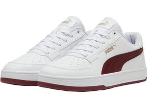 4067979693493 - PUMA® Caven 20 Sneaker Leder Schnürung für Herren weiß 46