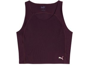 4067979907811 - PUMA® Crop-Top Run Ultraform U-Ausschnitt Breite Träger für Damen lila L