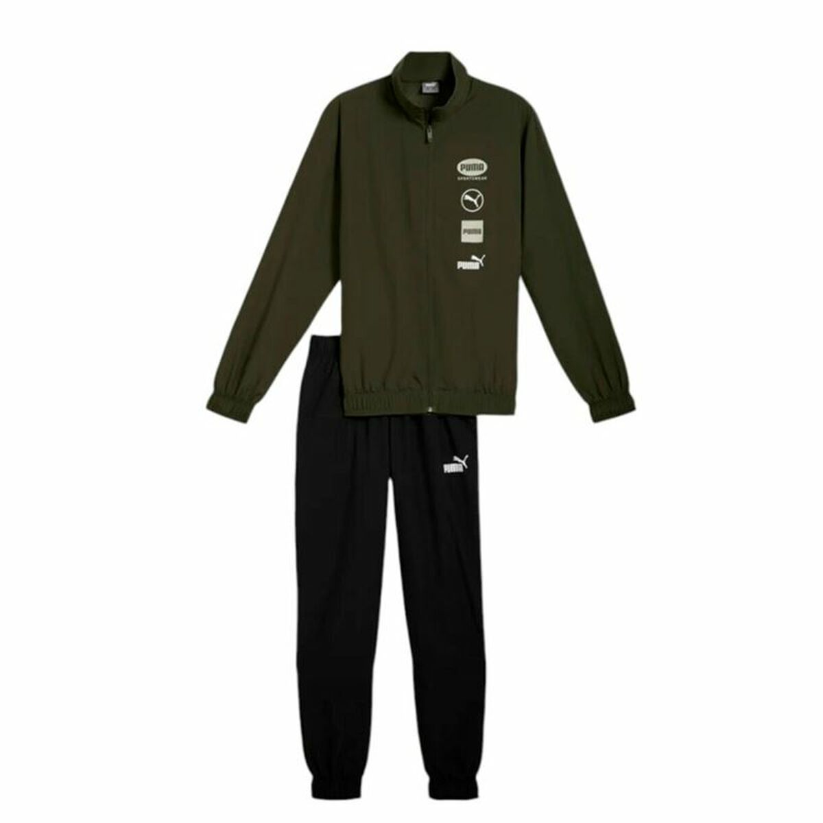 4067981189137 - Jogginghose für Erwachsene Woven Graphic Suit Cl grün Herren