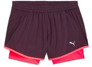 4067981215379 - PUMA® Trainingsshorts Run Favorite Velocity 2in1 3 Dry Cell-Technologie für Damen lila S