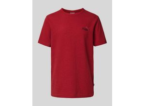 4067981459513 - T-Shirt mit Waffelstruktur