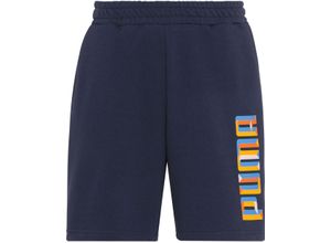 4067981607891 - PUMA® Shorts Gummibund für Herren blau L