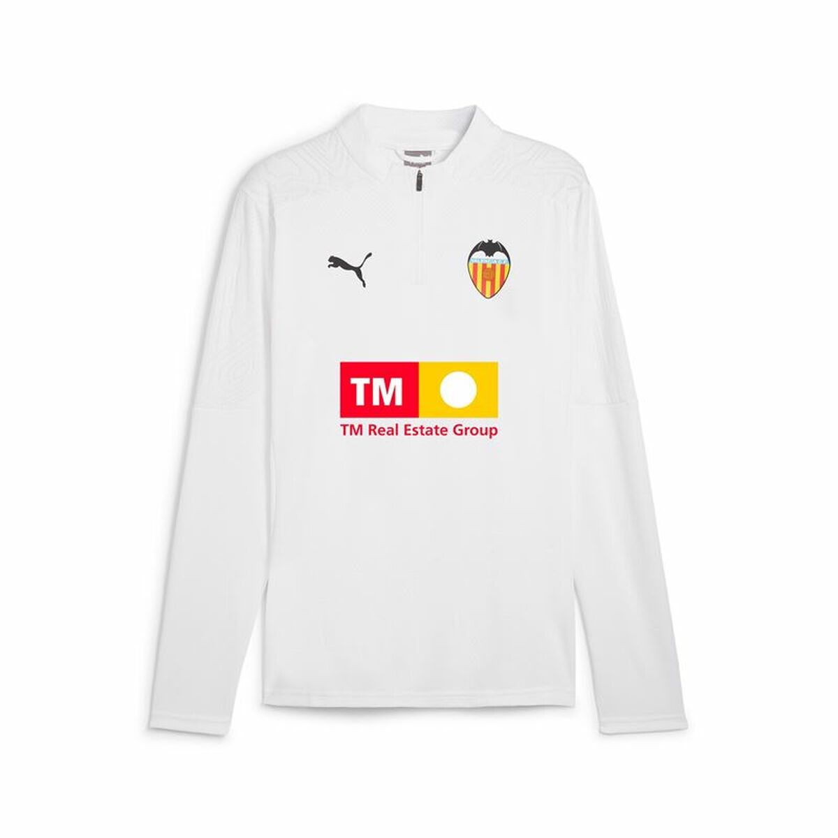 4067981828609 - Trainings-Sweatshirt für Erwachsene Valencia CF Weiß