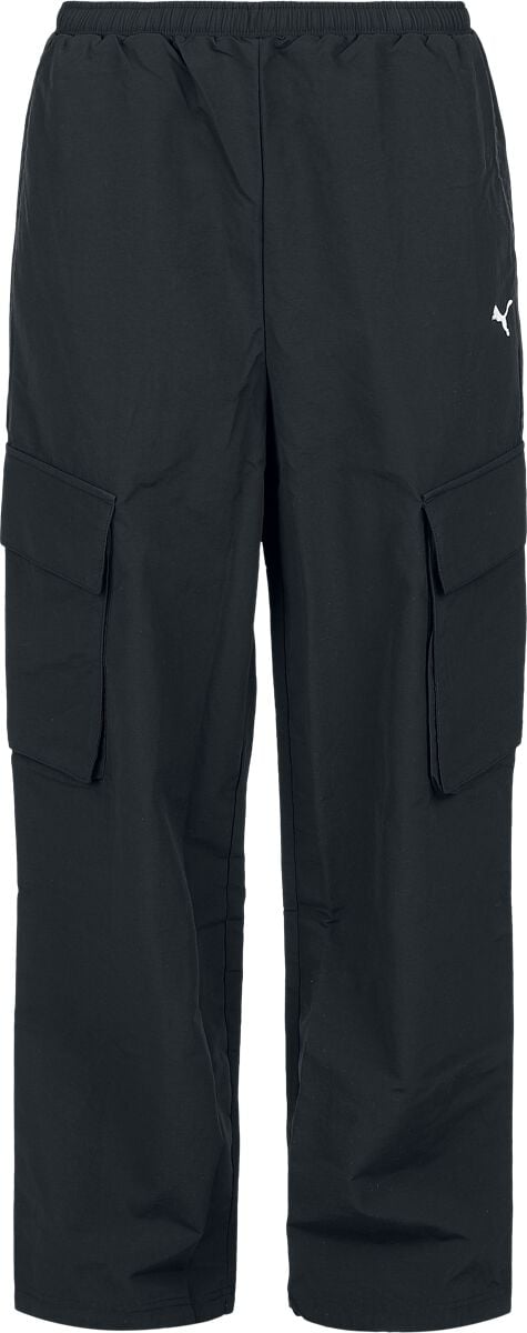 4067984140159 - WARDROBE ESS Relaxed Woven Cargo Trousers Cargohose schwarz in L 4067984140159 - WARDROBE ESS Relaxed Woven Cargo Trousers Cargohose schwarz in L