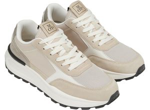 4068066091437 - Marc OPolo Sneaker Leder Ziernähte für Herren beige 43