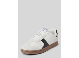 4068066340795 - Ledersneaker mit Kontrastbesatz Modell Vincenzo