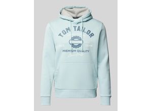 4068127174093 - Regular Fit Hoodie aus Baumwoll-Mix mit Logo Print