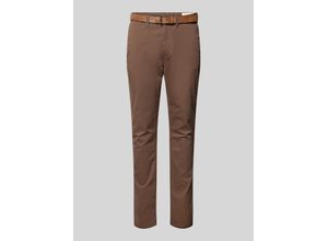 4068127183255 - Slim Fit Chino mit Gürtel