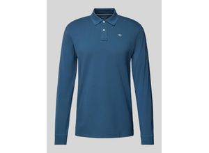 4068127226266 - Regular Fit Langarmshirt in Piqué-Optik aus reiner Baumwolle