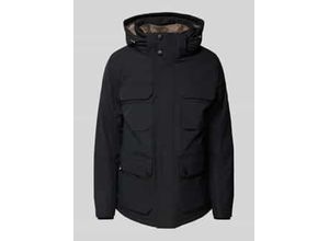 4068127235336 - Regular Fit Parka mit abnehmbarer Kapuze und Kunstfellfutter